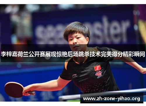 李梓嘉荷兰公开赛展现惊艳后场跳杀技术完美得分精彩瞬间